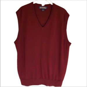 Brooks Brothers Extra Fine Italian Merino Vest